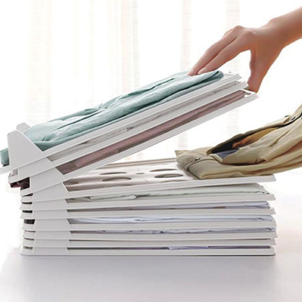 For Ezstax Fast Clothes Fold Board Organization System Travel Closet Drawer Stack
