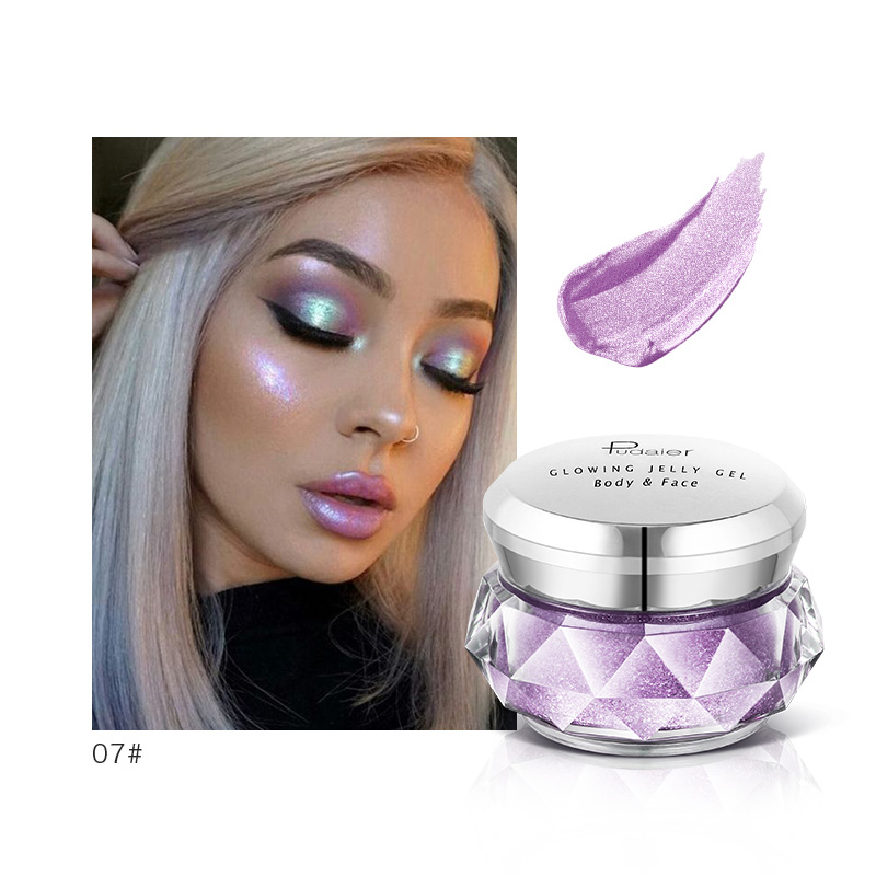 Face Highlighter Eyeshadow Glow Body Makeup Illuminator Gold liquid Bronzer - Picture 10 of 11