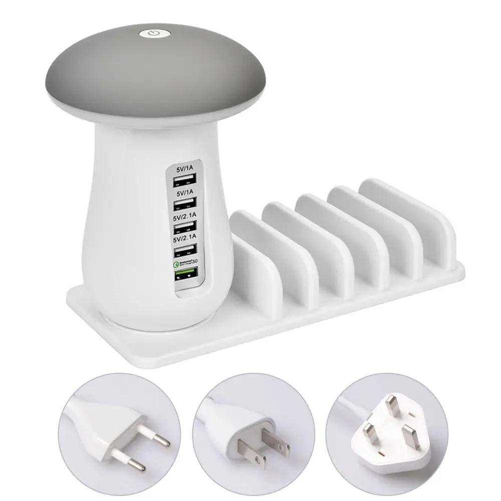 Compatible with Besegad Mushroom LED Light Lamp USB Charging