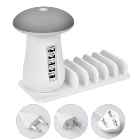 Compatible with Besegad Mushroom LED Light Lamp USB Charging