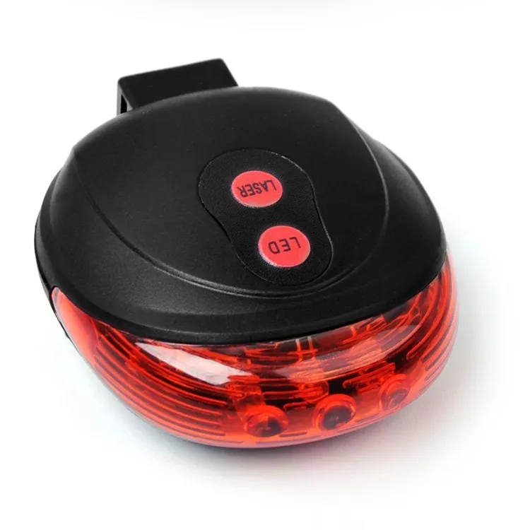 Bicycle Tail Light 5LED 2Laser – image 8