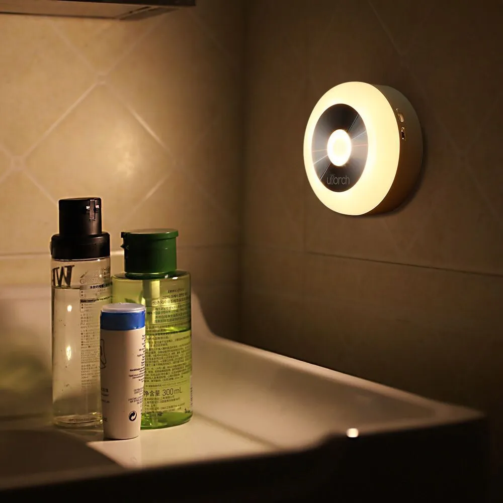 LED human body sensor night light touch sensor light – image 4