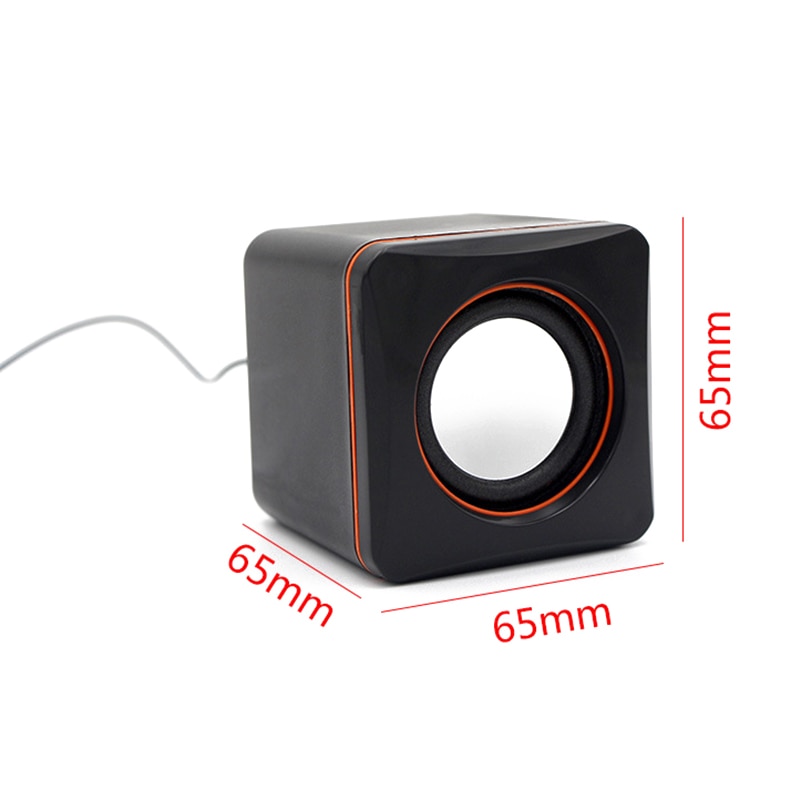 Mini Portable USB Wired Desktop Speaker