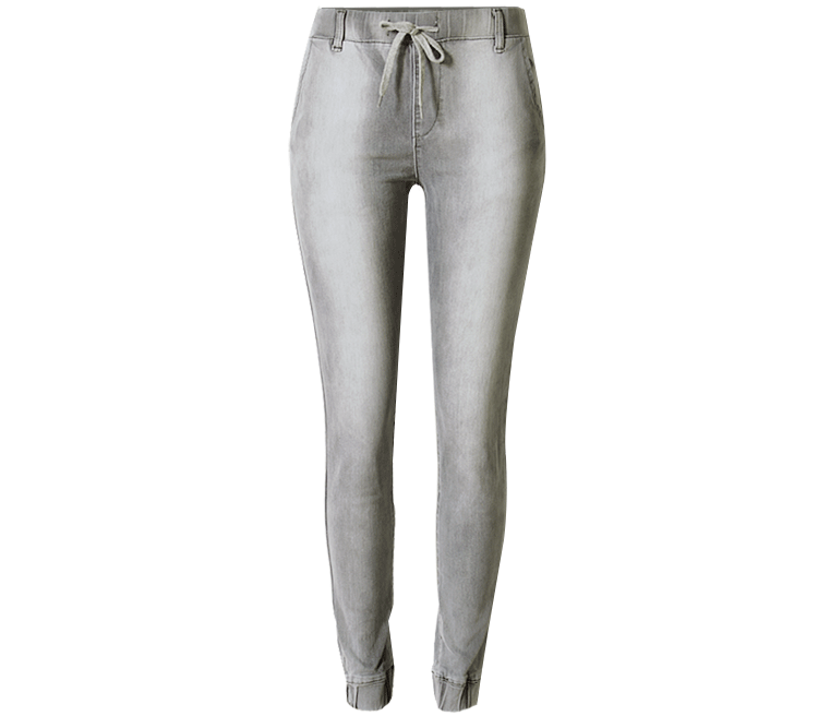 Stretch Jogging Casual Gray Plus Size Women's Pants Gray - Shop at LoveMi