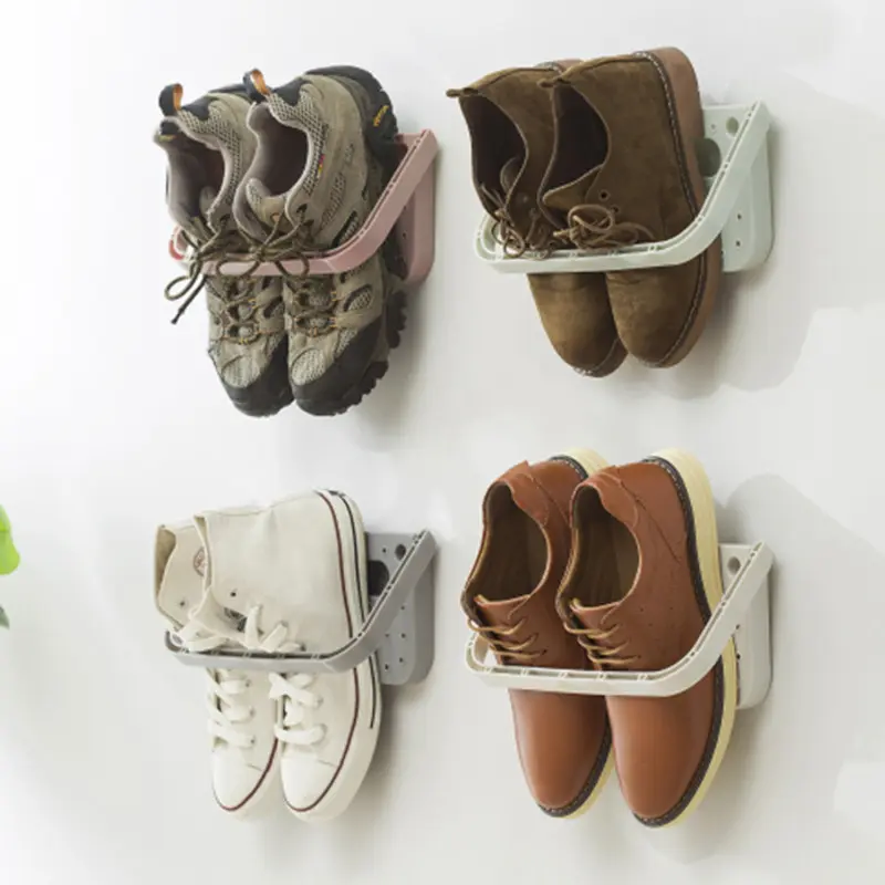 Wall-mounted Shoe Rack Home Storage Three-dimensional Wall