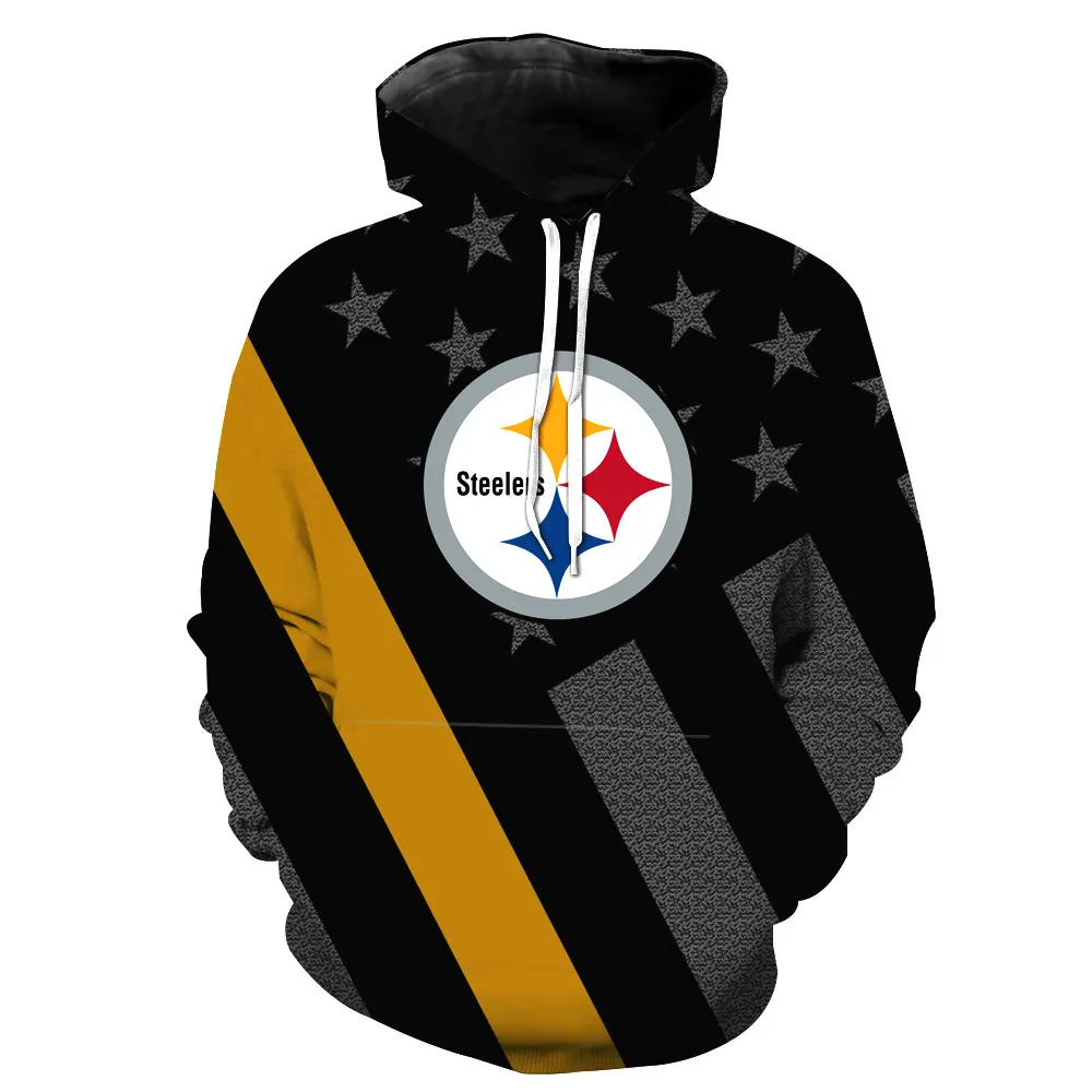 Fashion Sweatshirt Men Women 3d Hoodies Print American Pittsburgh