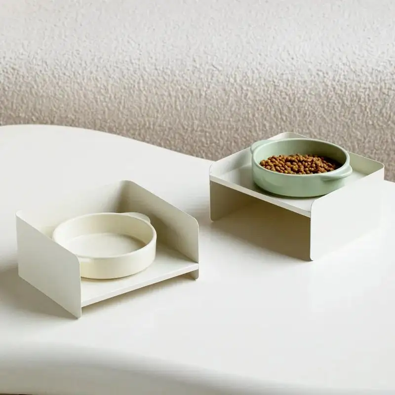 The Pet Bowl Is Made Of Metal