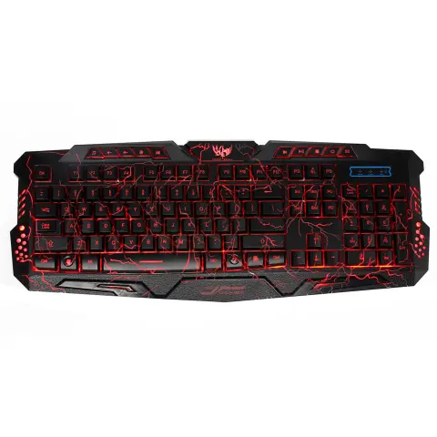 Backlit Game Crack Keyboard