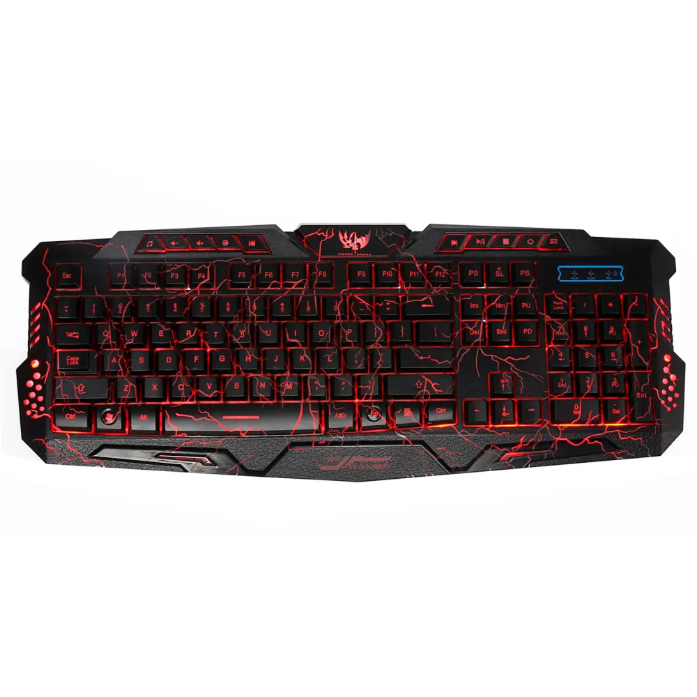 Backlit Game Crack Keyboard