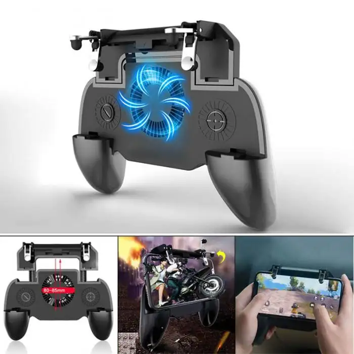 Universele Mobilephone Game Controller Mute Koelventilator Radiator Handvat Voor