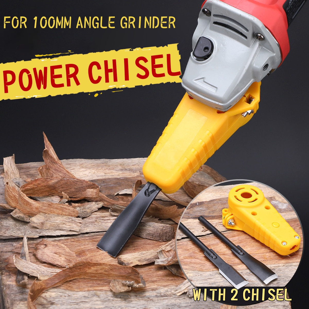 Wood carving chisel set (m10-yellow)