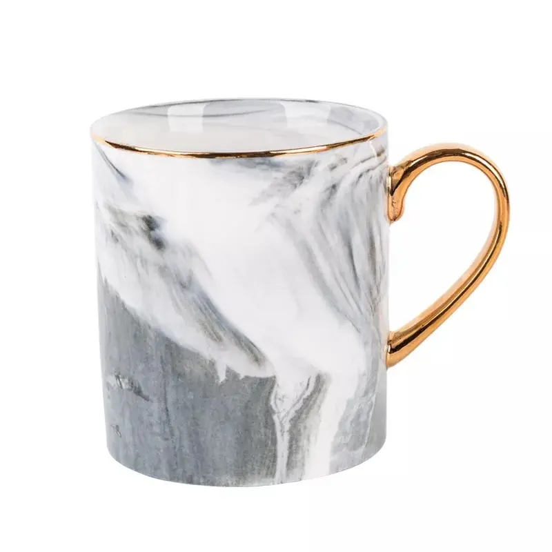 Marble Patterned Ceramic Cup