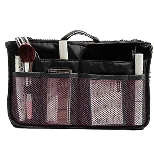 Travel Cosmetic Organizer Bag Black - Shop at LoveMi