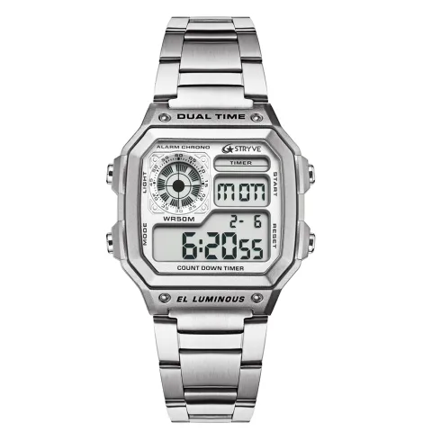 Stryve Brand Square Fashion Digital Led Count Down Clock