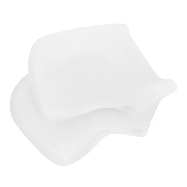Silicone heel protection relieves heel pain Soft anti split sleeve Heel sleeve White - Shop at LoveMi