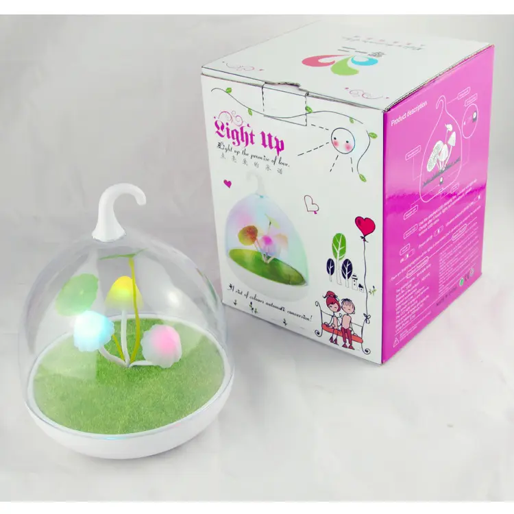 Smart touch table lamp cartoon charming colorful