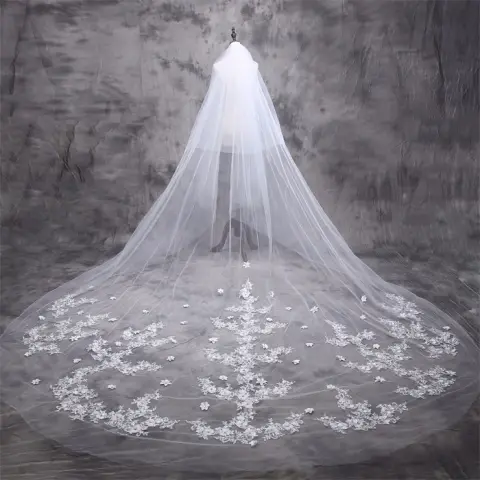 5M Lace for Bride's Head Dress and Wedding Accessories