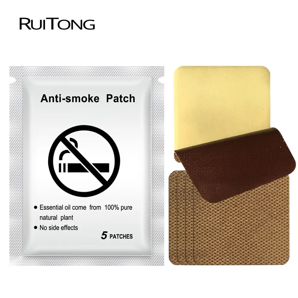 Natural Herbs Quit Smoking Patch Health Therapy Anti Smoke