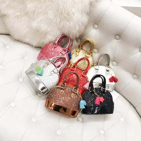 Mini Cute Shell Shoulder Bag Kids All-Match Key Coin