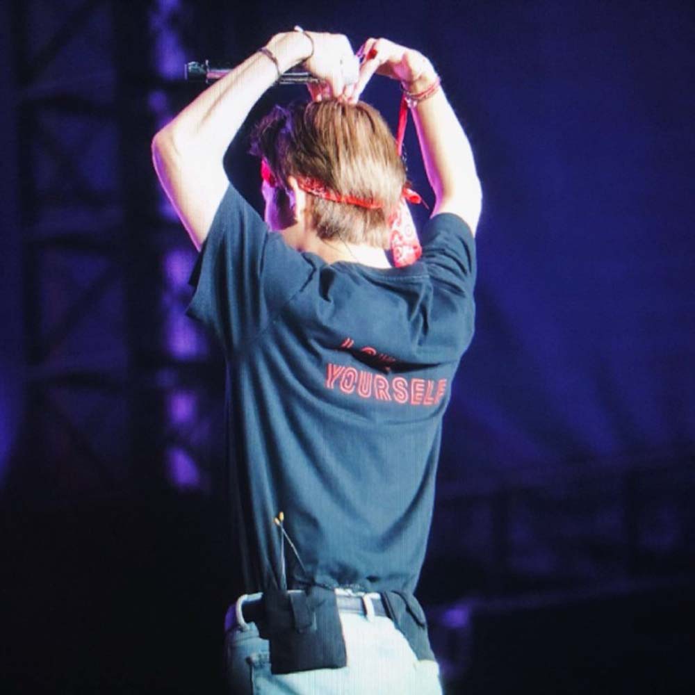 Bulletproof Youth League World Tour Concert with Short Sleeve T-Shirt Summer Breathable Short Sleeve Clothes