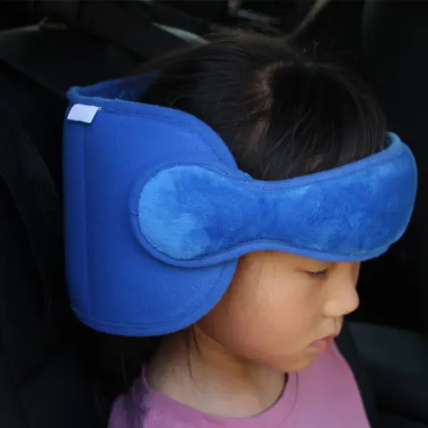 Baby Kids Adjustable Car Seat Head Support Fixed Sleeping