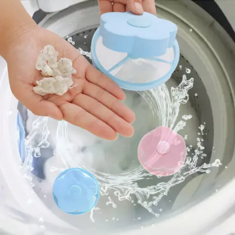 Float Filter for Washing Machine Hair Remover