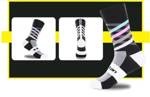 Nylon Male Female Riding Socks Sports Bicycle Running Stockings