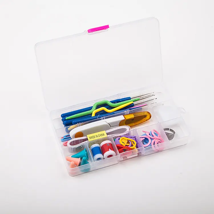 Crochet Set Handmade Wool Tool Combination Bag