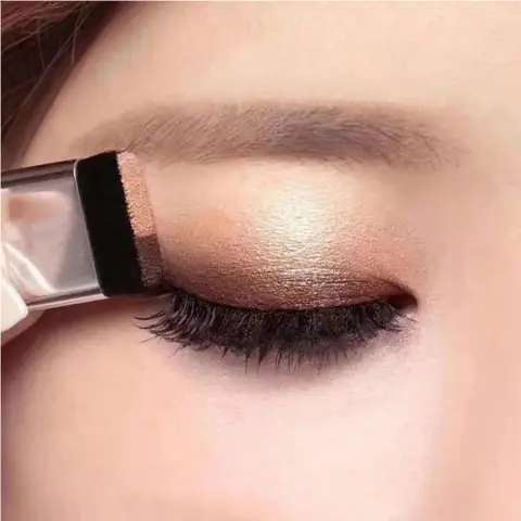LAIKOU Double Color Eye Shadow Makeup Palette Glitter Eyeshadow
