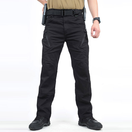 Tactical trousers men's outdoor training pants casual pants army fan training multi-bag