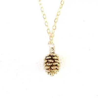 Qilmily Glass Crystal Oak Tassels Pendant Necklace for Women