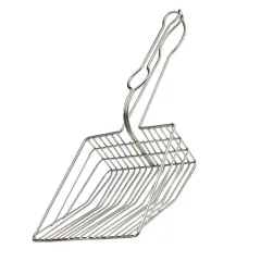 New instantaneous filter cat litter cat excrement pet cleaning tool plating process large metal cat litter shovel - View 1