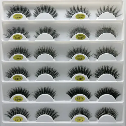 3D Mink Hair False Eyelashes