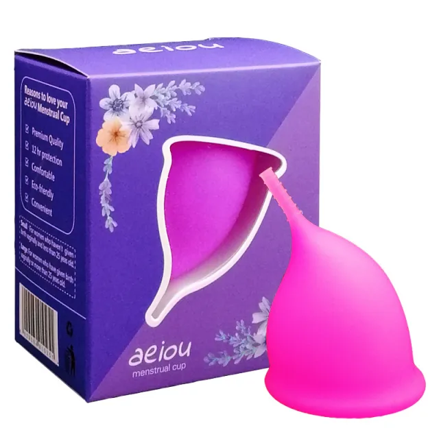 Imported medical grade silicone menstrual cup Pink - Shop at LoveMi