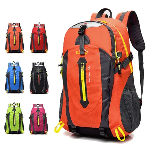 Outdoor Mountaineering Bag Large-capacity School Bag Travel Backpack