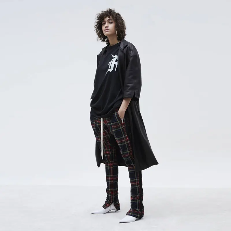 Men's and Women's Autumn and Winter New Plaid Bar