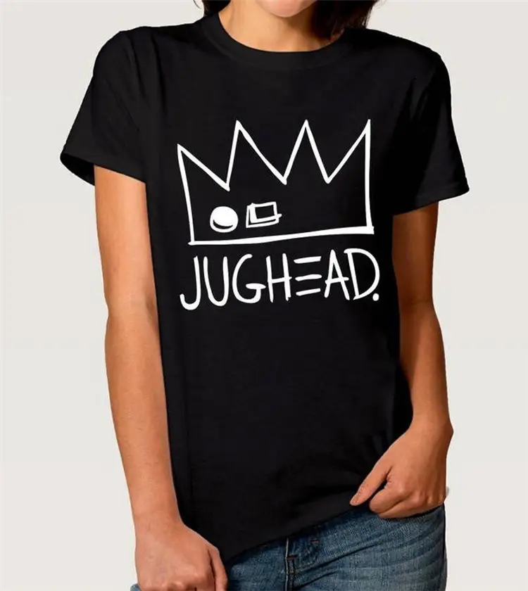 Printed T-shirt versatile base cotton short sleeve