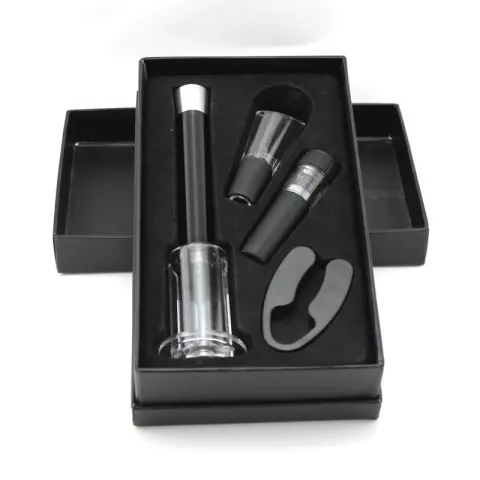 Red Wine Pressure Bottle Opener Set