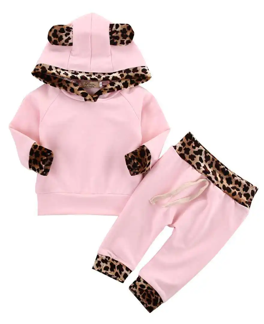 Cross-border special offer ins explosion children's clothing Amazon Europe and the United States children's clothing AliExpress ebay explosion models Leopard tw