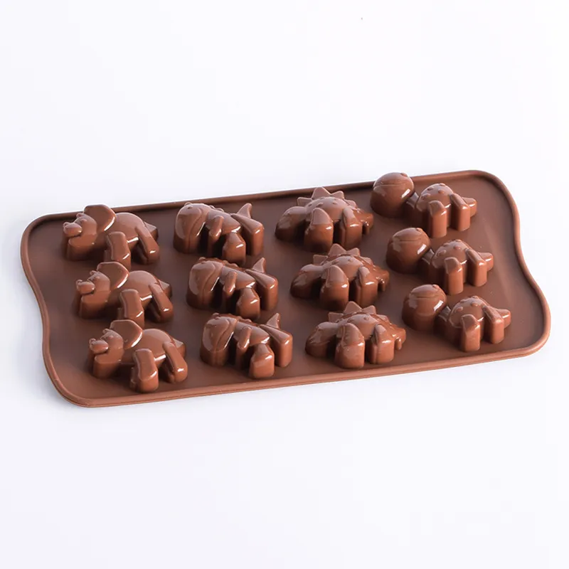 Dragon silicone mold - Coffee