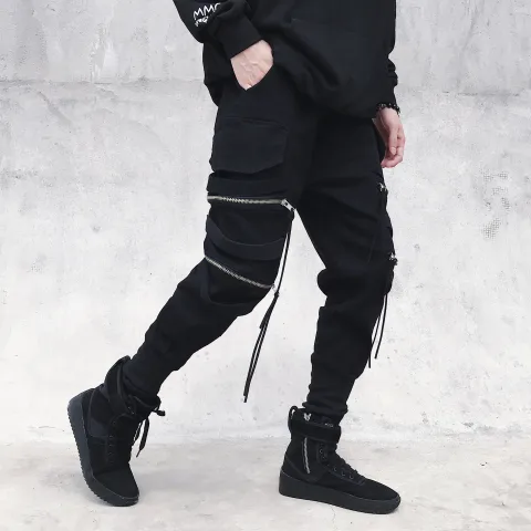 Multi-pocket Overalls