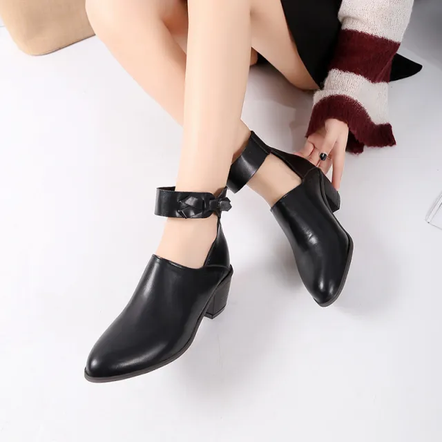 High Heels Woman Ankle Boots Black - Shop at LoveMi