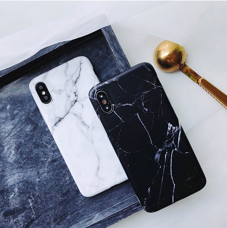 Compatible with Apple, Luxury marble phone case for iPhone 7 case for iphone X 7 6 6S 8 Plus 6S case cover XR XS MXA silicon case - Image 5