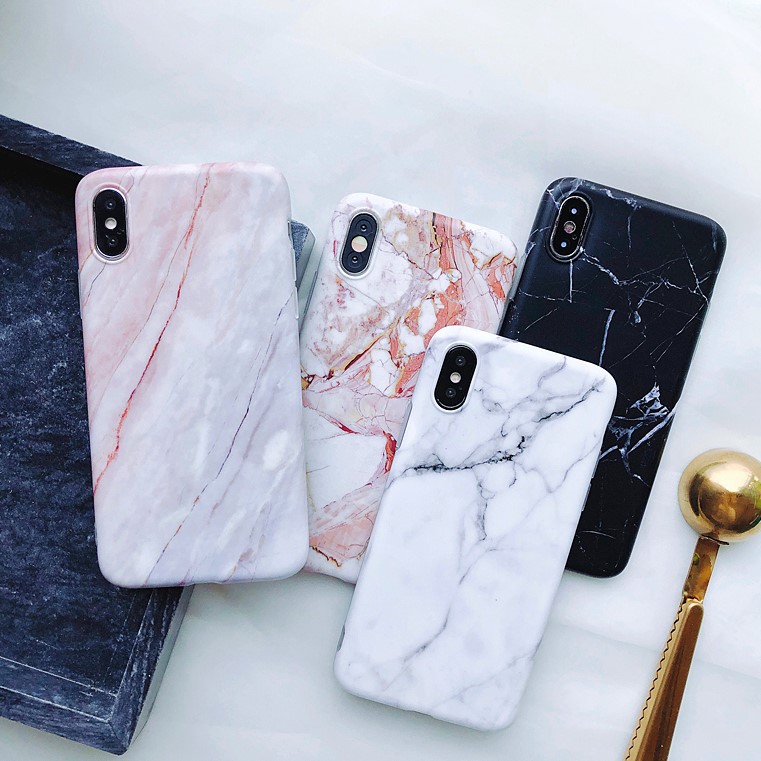 Compatible with Apple, Luxury marble phone case for iPhone 7 case for iphone X 7 6 6S 8 Plus 6S case cover XR XS MXA silicon case - Image 2