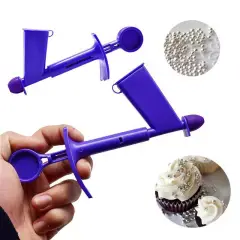 Cake baking sugar bead holder Decorative coating tool Fondant sugar bead locator 3mm6mm - Purple - View 1