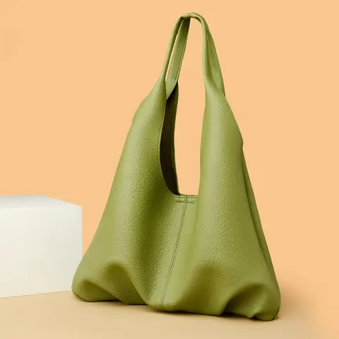 Design Underarm Bags Fashion Solid Color Large Capacity Simple