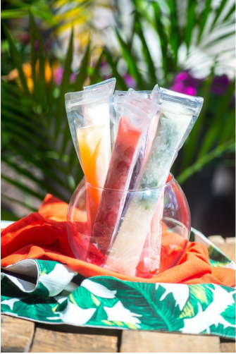 DIY homemade popsicle ice