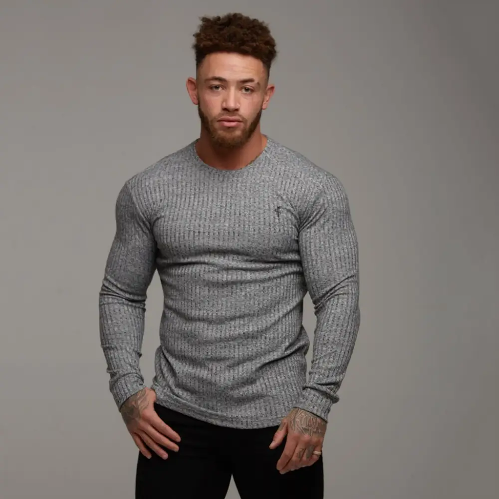 Doctor Muscle Spring Fitness Long Sleeve Men's Sports Bottom