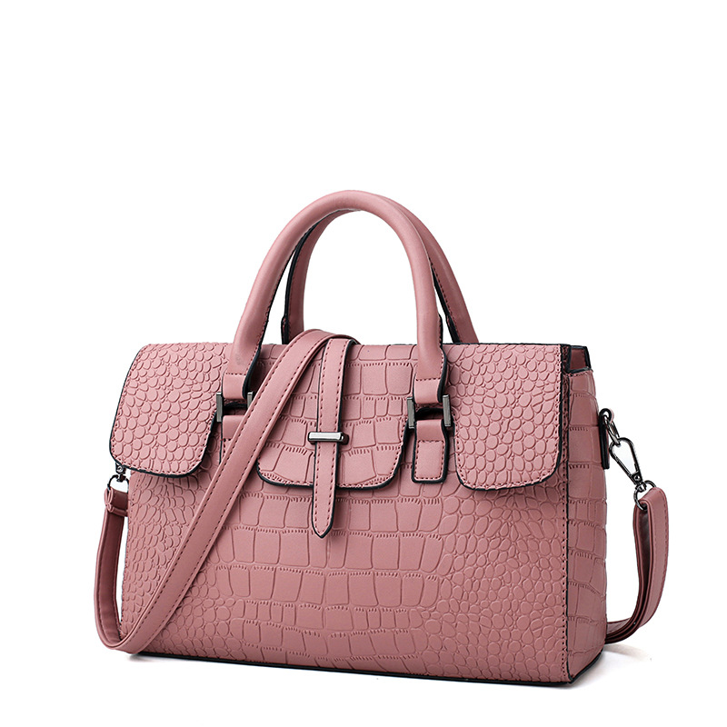 Embossed stone pattern handbag female shoulder diagonal handbag