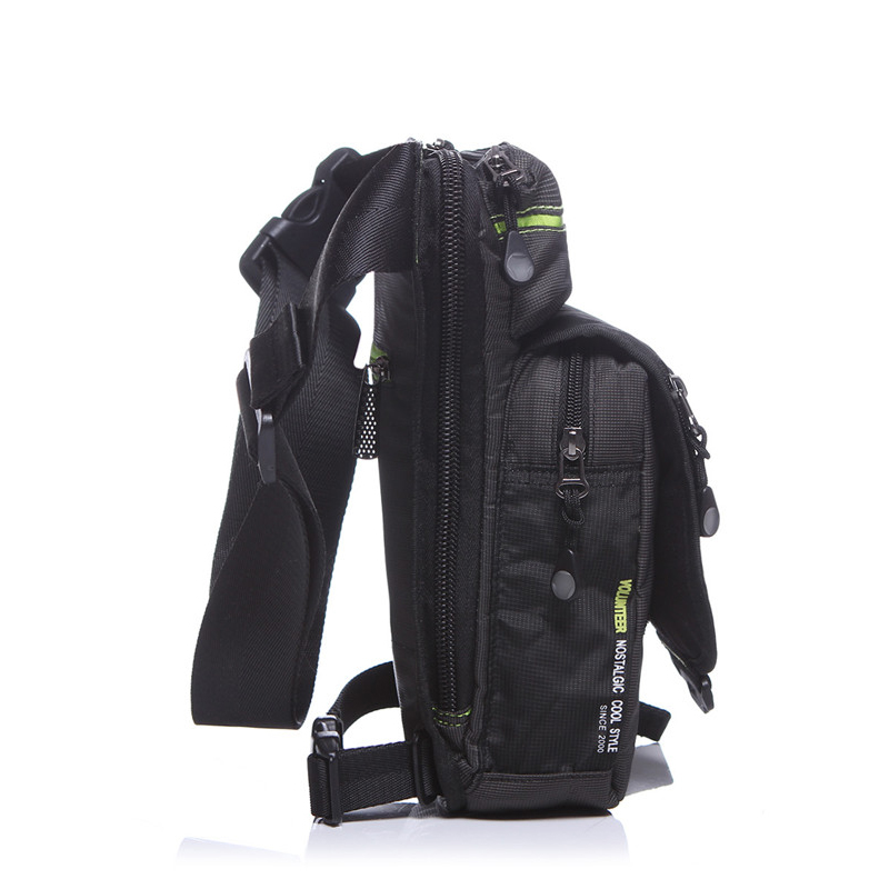 Leg bag men's bag riding women's tactical leisure sports multi-function nylon motorcycle leggings bag army fan pocket men — foto 6